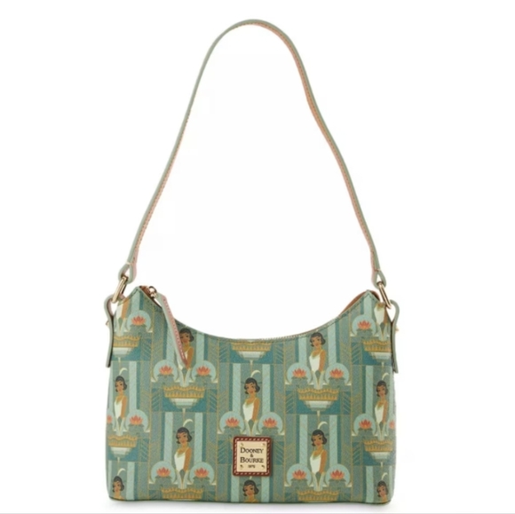 NWT Disney Dooney & Bourke Princess Tiana Bayou Adventure Baguette Bag - Picture 1 of 5